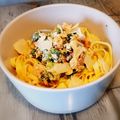Cooksnap de Bakentrip sur la recette Pâtes au brocolis et saumon recette italienne 🇮🇹