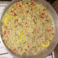 El cooksnap de Mailin Barraza cuando hizo Paella de Marisco.