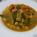 El cooksnap de Irene Yacobi cuando hizo Potaje de garbanzos y acelgas en olla a presión.