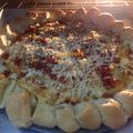 Cooksnap dari Dian Arbani untuk resep Pizza Homemade Stuffed Crust