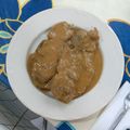 El cooksnap de Rafa Borrego cuando hizo Chuletas en salsa de almendras.