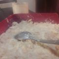 El cooksnap de sofia castañeda cuando hizo Budín de pan rico.