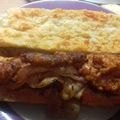 El cooksnap de Cristina cuando hizo Bocadillo de chistorra y panceta.