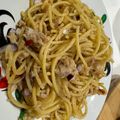 Cooksnap dari Linna lee untuk resep Spaghetti Tuna Sambal Matah