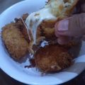 Cooksnap dari Andi Kasmi Santy untuk resep Mozarella corn dog (Debm)