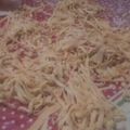 El cooksnap de Joel Cerboni cuando hizo Fideos caseros a la italiana.