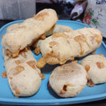 El cooksnap de stephanie Juárez cuando hizo Chipa mestizo.