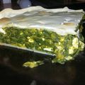 El cooksnap de kaarool cuando hizo Tarta de ricota, espinaca y calabaza! Light!!.