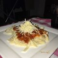 El cooksnap de Charles Martinez cuando hizo Tallarines caseros !.