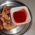 Shivani Singla का कुकस्नैप जब उन्होंने आलू के सैंडविच (aloo ke sandwich recipe in Hindi) बनाया था।