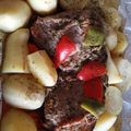 El cooksnap de mazzinoa cuando hizo Punta ganso al horno con Papas doradas.