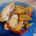 El cooksnap de Valeria P cuando hizo Pollo a la cacerola con papas y batatas 😋.