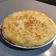 El cooksnap de Caleb Vela cuando hizo Tortilla de patatas vegana.