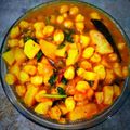 Hafiza Yeasmin's cooksnap of when they made কাবলী ছোলার মশালা(kabli cholar masala recipe in Bengali).