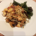 El cooksnap de Antonia García Fernández cuando hizo Salteado de pulpo con gulas y verduras.