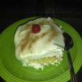 El cooksnap de Idalia Quinteros cuando hizo Tarta 3 leches.