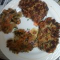 El cooksnap de sonia moya cuando hizo Tortitas de acelga con amaranto.
