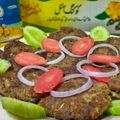Hina Ibrahim's cooksnap of when they made Chapli kabab😋چپلی کباب😋.
