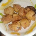 Adama Umar's cooksnap of when they made Cous cous balls.