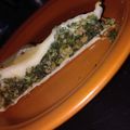 El cooksnap de Misael Lujan cuando hizo Tarta de espinaca y soja texturizada.