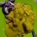Vaishali Arora's cooksnap of when they made Kadi chawal.