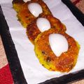 Bibhasini Patra's cooksnap of when they made Punjabi aloo tikki.