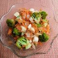 El cooksnap de Marthaluchaves cuando hizo Ensalada de zanahoria, arveja y brócoli.