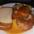 Arica's cooksnap of when they made Sweet and sour rib meat from the oven.