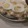Haniya Khan's cooksnap of when they made Creamy Fruity Chat.