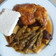 Cooksnap από Νικολέττα στη συνταγή Μπάμιες με Μπούτια 🐔 κοτόπουλου με 🍅 ντοματα τριμμένη!!!!