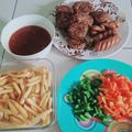 Cooksnap dari Nike Poerbyanti untuk resep Burger steak (steak daging cincang)