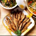 Cooksnap của Annie Vo khi họ làm theo món Cá kèo lăn bột mè đen chiên giòn