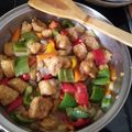 El cooksnap de Pepe Cardona cuando hizo Cerdo agridulce estilo chino.