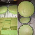 Cooksnap dari nofita | Fapita untuk resep Ogura Pandan cake anti gagal