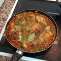 El cooksnap de Freji cuando hizo Jamoncitos de pollo con salsa de cerveza.