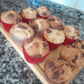 El cooksnap de Vale Lovaiza cuando hizo Muffins de banana económicos.