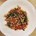 รูป Cooksnap ของ June Sorada เมื่อเขาทำ กะเพราหมูสับ