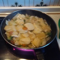 El cooksnap de J . David Paniagua El Manquirri cuando hizo Tortitas de coliflor.