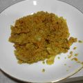 El cooksnap de Alexis FM cuando hizo Guiso de quinoa con zanahorias.