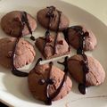 Khushi Trivedi's cooksnap of when they made ચોકલેટ ચિપ્સ કુકીઝ (Chocolate Chips Cookies Recipe In Gujarati).