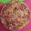 El cooksnap de Nathalia Pepe cuando hizo TORTA DE MANZANA INVERTIDA 🍎🍏.