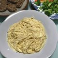 Cooksnap dari Inez Nat untuk resep Creamy Spaghetty Carbonara