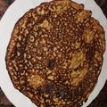 El cooksnap de Sandra Tola cuando hizo Panqueques de avena y manzana.