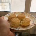 El cooksnap de uribecandela cuando hizo Scones de Queso (Veganos).