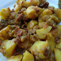 El cooksnap de edu cuando hizo Patatas guisadas con setas.