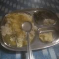 Sanskriti arya का कुकस्नैप जब उन्होंने अरहर की दाल और चावल (arhar ki dal aur chawal recipe in Hindi) बनाया था।
