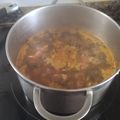El cooksnap de juantxo cuando hizo Garbanzos con calamares y espinacas.