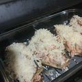 El cooksnap de CARMEN CG cuando hizo 🍆 Berenjenas rellenas de pimiento 🌶 y queso crema🧀.