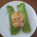 El cooksnap de Six_player123 cuando hizo Panqueques de espinaca y albahaca 🌿.