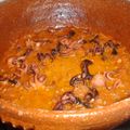 El cooksnap de Kiko cuando hizo Pulpitos encebollados.